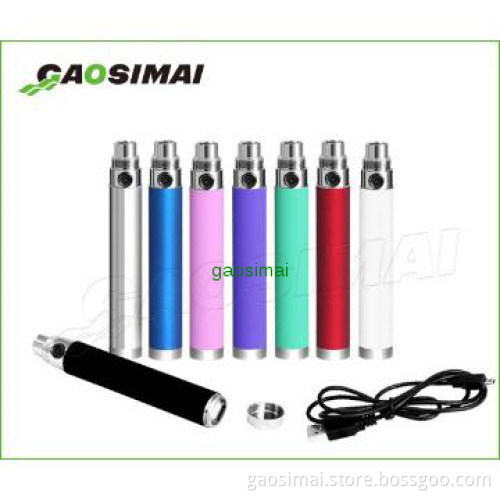 2013 Multi colors ego vapor passthrough ego battery with USB hole
